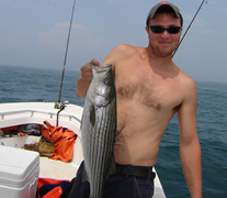 Chris Caught a Fish