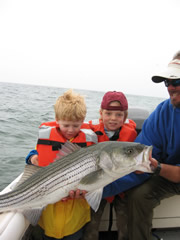 Cape Cod Striper Trip