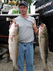 Another Pair of Striped Bass Keepers