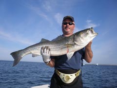 Another Large Keeper Bass on Reel Deal Fishing Charter