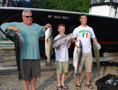 Cape Cod Striped Bass Fishing Charter