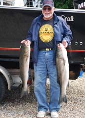 Reel Deal Regular Lands More Great Stripers!
