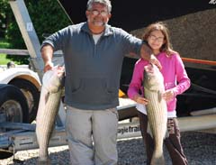 Father and Daughter Fishing Charter