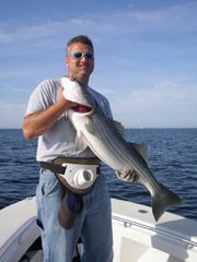 Large Keeper Bass on Reel Deal