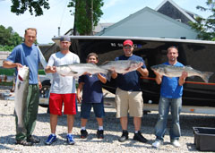 Pamet Harbor Striped Bass Fishing Charter