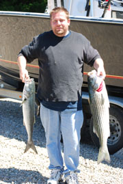 Great Striped Bass Trip for one of Reel Deal's Favorite Groups