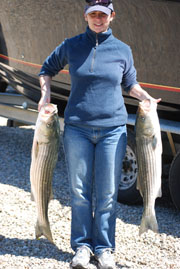 Great Striped Bass Trip for one of Reel Deal's Favorite Groups