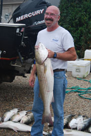 Big Smiles after Great Bass Fishing Charter