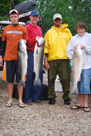 July Cape Cod Fishing Charter