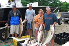 Striped Bass on Cape Cod Fishing Charter