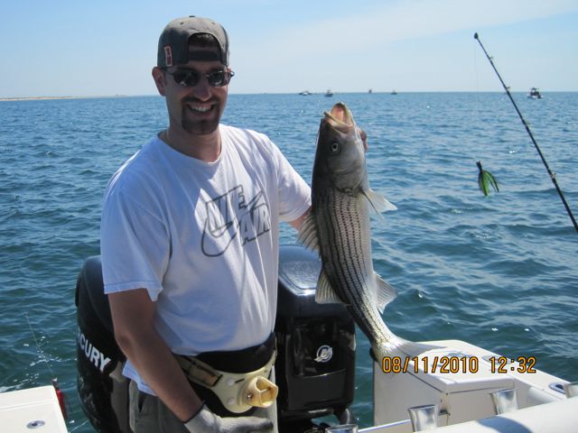 Limited Out on Afternoon Striper Trip! - August 11, 2010