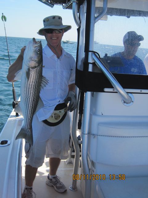 Limited Out on Afternoon Striper Trip! - August 11, 2010