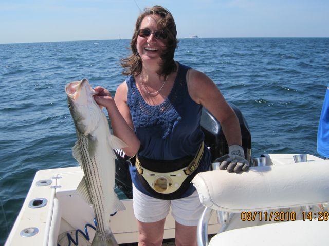 Limited Out on Afternoon Striper Trip! - August 11, 2010