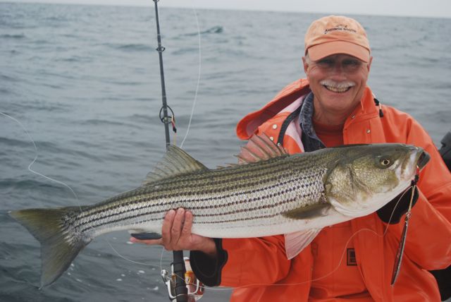 Make the Best of a Rainy Day with Keeper Stripers! - August 16, 2010