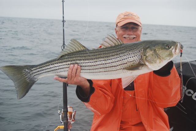 Make the Best of a Rainy Day with Keeper Stripers! - August 16, 2010