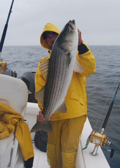 Make the Best of a Rainy Day with Keeper Stripers! - August 16, 2010