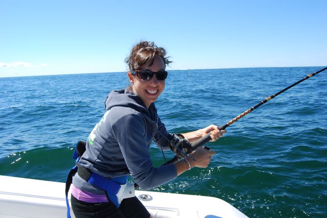 Excellent Labor Day Striped Bass Fishing! - September 6, 2010
