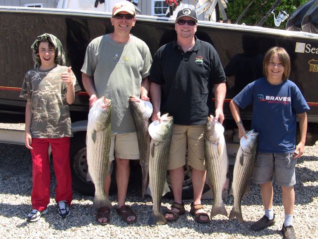 More Keeper Bass Aboard Reel Deal - June 25, 2010
