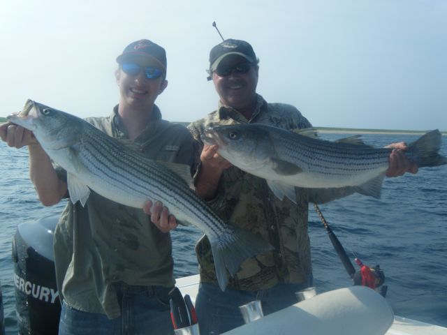 Father's Day Fishing Charter on Cape Cod - June 20, 2010