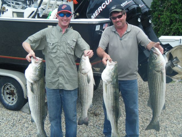 Father's Day Fishing Charter on Cape Cod - June 20, 2010