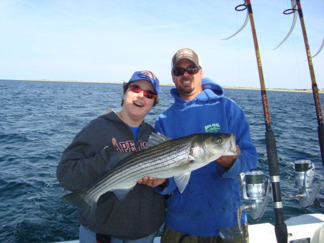 Late Season Striped Bass Fishing - September 26, 2010