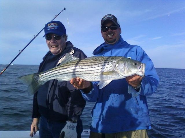 Late Season Striped Bass Fishing - September 26, 2010