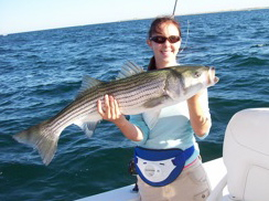 Light Tackle Striped Bass Fishing with Capt Bobby Rice