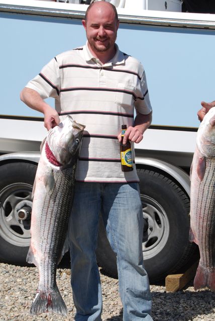 Light Tackle Striped Bass Fishing - June 11, 2010