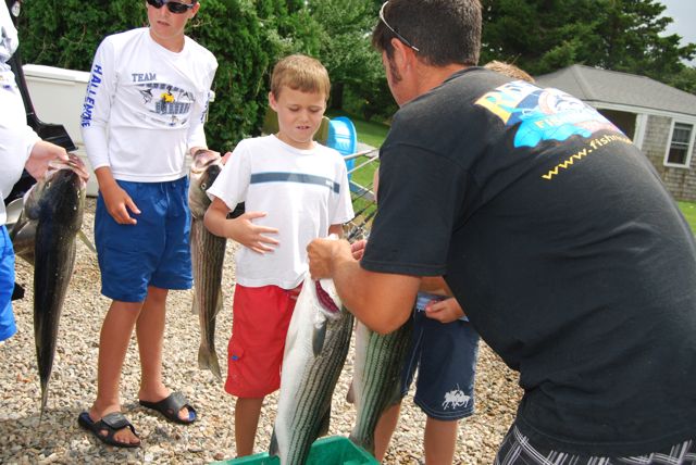 Excellent Morning Bass Trip on Reel Deal - July 10, 2010