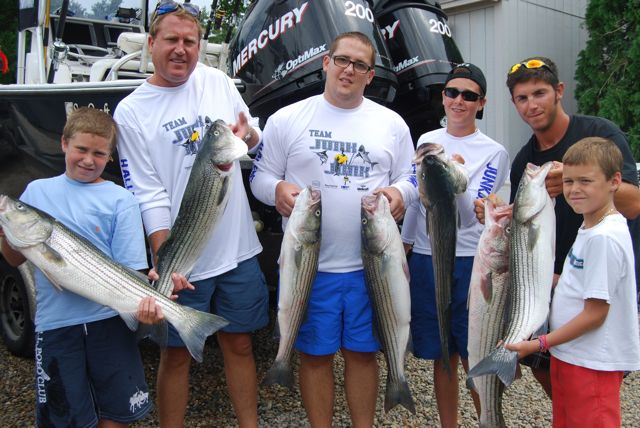 Excellent Morning Bass Trip on Reel Deal - July 10, 2010