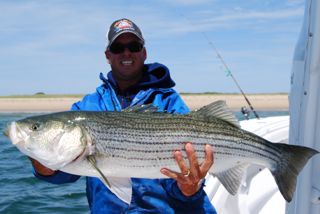 Birthday Striped Bass Fishing - June 1, 2012