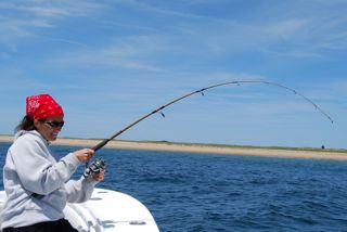 Birthday Striped Bass Fishing - June 1, 2012