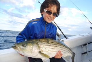 Labor Day Weekend Striper Fishing! - September 2, 2012