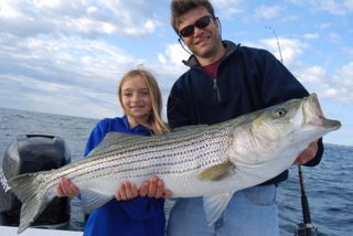 Labor Day Weekend Striper Fishing! - September 2, 2012