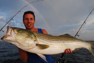 Rainbows & Stripers! - July 18, 2012