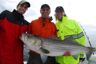 44" Striper! - September 9, 2012