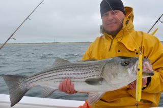 Memorial Day Weekend Striped Bass Fishing - May 25, 2013