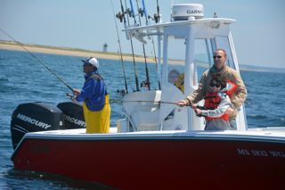 Hooked up with Captain JR - June 19, 2013