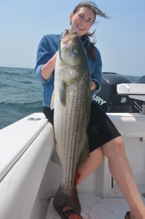 Jigging Up the Stripers! - June 23, 2013