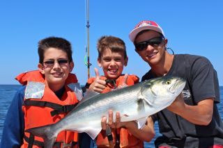 High Action Blue Fishing Fun - August 26, 2014