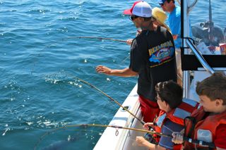 High Action Blue Fishing Fun - August 26, 2014