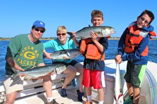 High Action Blue Fishing Fun - August 26, 2014