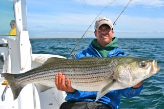 Phenomenal Cape Cod Striper Action - May 31, 2014