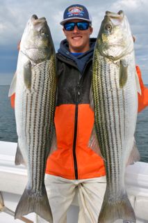 First Keeper Striped Bass! - May 19, 2014