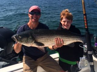 Cape Cod Summer Fishing - July 25, 2014
