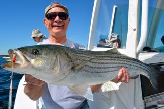 Jigging Up Big Bass on the Daddy Mac - June 21, 2014