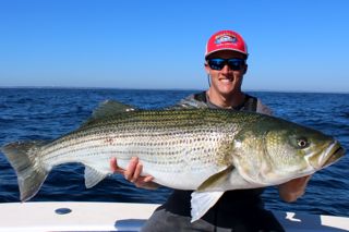 Fall Cape Cod Bass Fishing - September 27, 2014