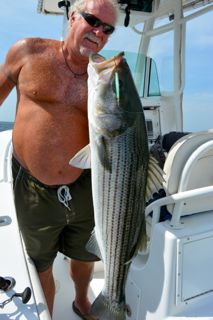 Daddy Mac Striped Bass Fishing - May 26, 2014