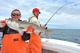 More Great Early Season Striper Fishing - May 20, 2014