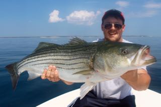 Cape Cod Striper Fishing - Mid July 2015